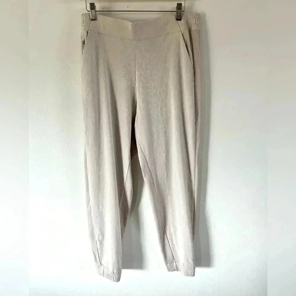 Athleta Brooklyn Textured Animal Print Joggers Size 14 - Picture 3 of 15